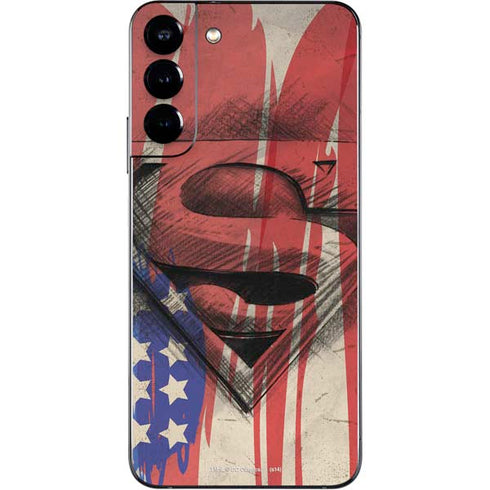 DC Comics Superman Crest Galaxy S22 Plus Skin